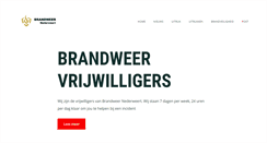 Desktop Screenshot of brandweernederweert.nl